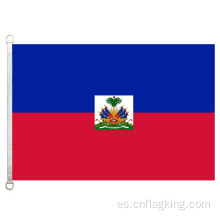 Bandera nacional de Haití 90 * 150 cm 100% poliéster